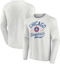 Chicago Cubs Oatmeal Game Maker Long Sleeve product image 1, provided for visual reference and product detail review