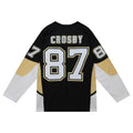 Sidney Crosby Pittsburgh Penguins NHL Mitchell & Ness Men Black 2008 Blue Line Authentic Jersey product image 1, provided