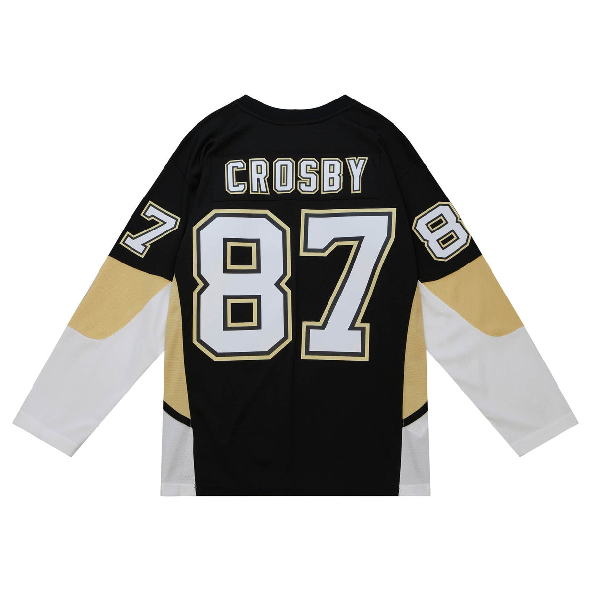 Sidney Crosby Pittsburgh Penguins NHL Mitchell & Ness Men Black 2008 Blue Line Authentic Jersey product image 1, provided