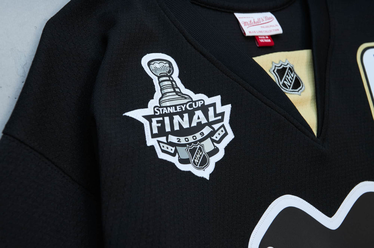 Sidney Crosby Pittsburgh Penguins NHL Mitchell & Ness Men Black 2008 Blue Line Authentic Jersey product image 4, provided