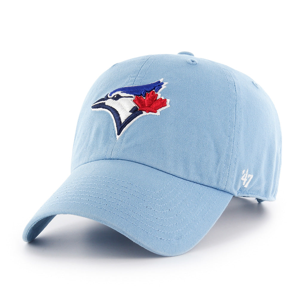Toronto Blue Jays MLB 47 Brand Men Light Blue Clean Up Adjustable Hat product image 1, provided for visual reference and