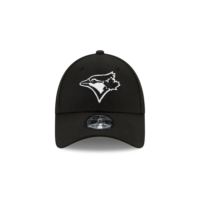 Toronto Blue Jays MLB New Era Men Black 9Forty The League Adjustable Hat product image 2, provided for visual reference and