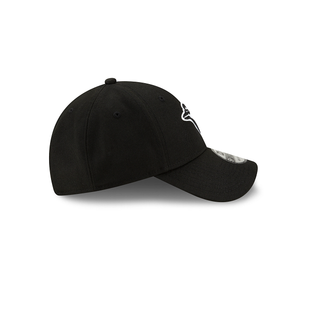 Toronto Blue Jays MLB New Era Men Black 9Forty The League Adjustable Hat product image 6, provided for visual reference and