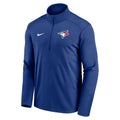 Toronto Blue Jays MLB Nike Men Royal Blue Agility Pacer Performance Half-Zip Long-sleeve Shirt product image 1, provided for