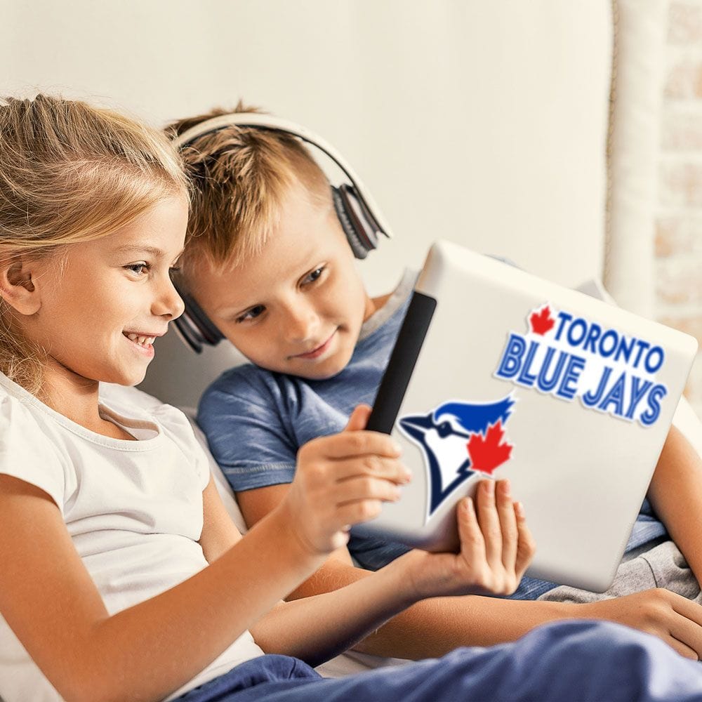Toronto Blue Jays MLB WinCraft 3 Pack Multi Use Fan Decal product image 2, provided for visual reference and product detail