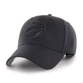 Toronto Raptors NBA 47 Brand Men Black on Black MVP Adjustable Hat product image 1, provided for visual reference and
