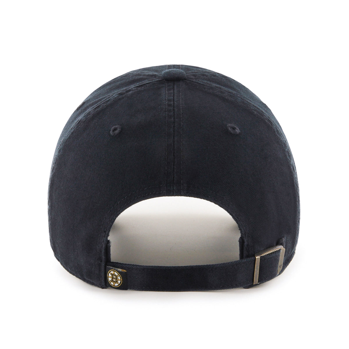 Boston Bruins NHL 47 Brand Men Black Clean Up Adjustable Hat product image 2, provided for visual reference and product