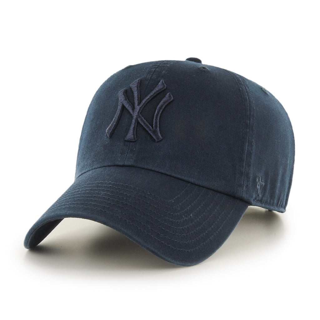 New York Yankees MLB 47 Brand Men Dark Navy Clean Up Adjustable Hat product image 1, provided for visual reference and