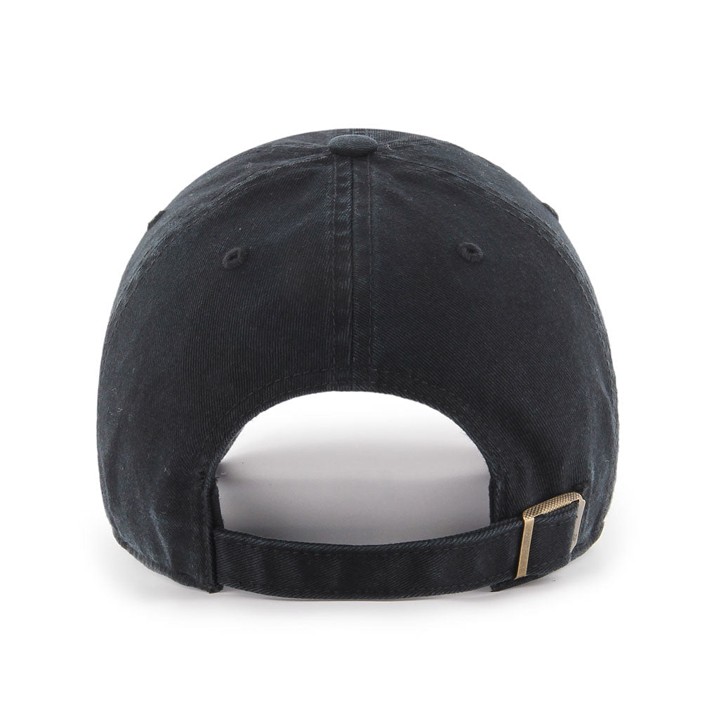 Vancouver Canucks NHL 47 Brand Men Black 1985 Vintage Logo Clean Up Adjustable Hat product image 2, provided for visual