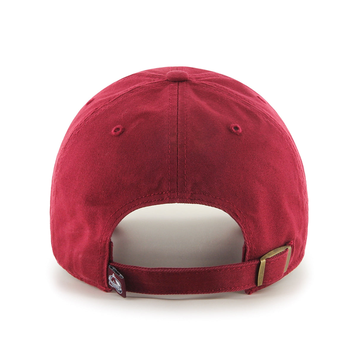 Colorado Avalanche NHL 47 Brand Men Burgundy Clean Up Adjustable Hat product image 2, provided for visual reference and