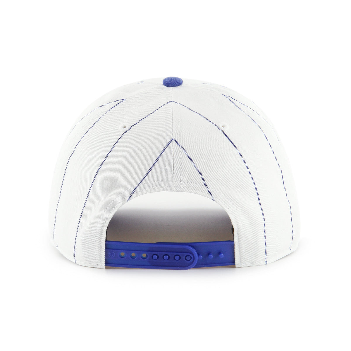 Montreal Expos MLB 47 Brand Men Double Header Pinstripe Hitch Snapback product image 2, provided for visual reference and