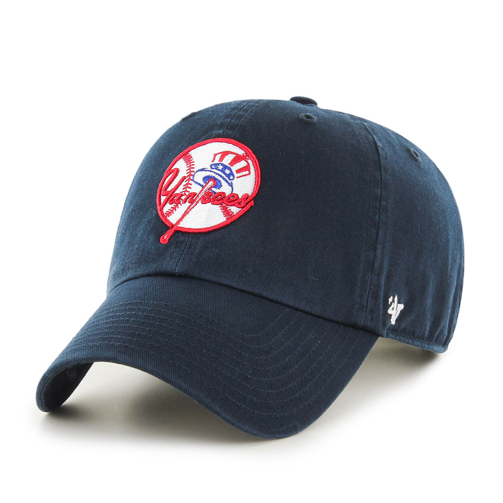 New York Yankees MLB 47 Brand Men Navy Cooperstown Alternate Clean Up Adjustable Hat product image 1, provided for visual