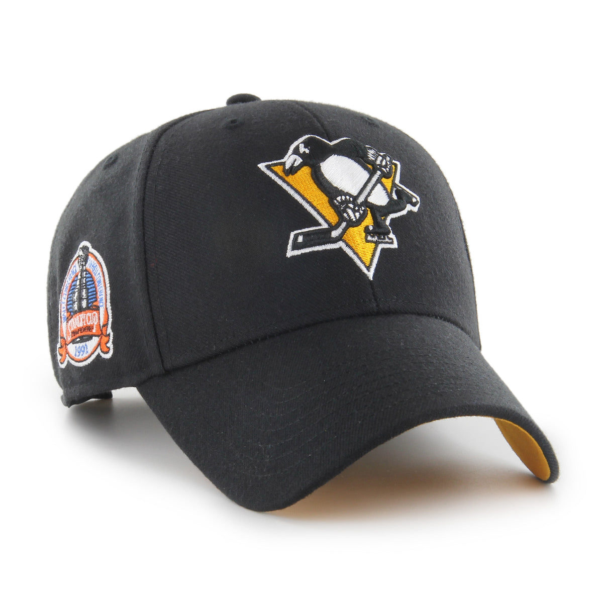 Pittsburgh Penguins NHL 47 Brand Men Black 1992 Stanley Cup Championship MVP Sure Shot Snapback product image 1, provided