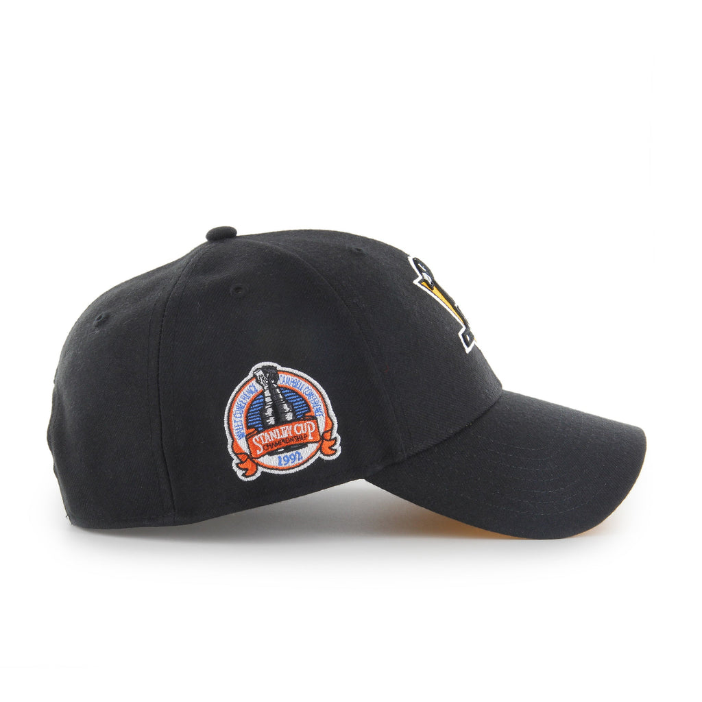 Pittsburgh Penguins NHL 47 Brand Men Black 1992 Stanley Cup Championship MVP Sure Shot Snapback product image 4, provided
