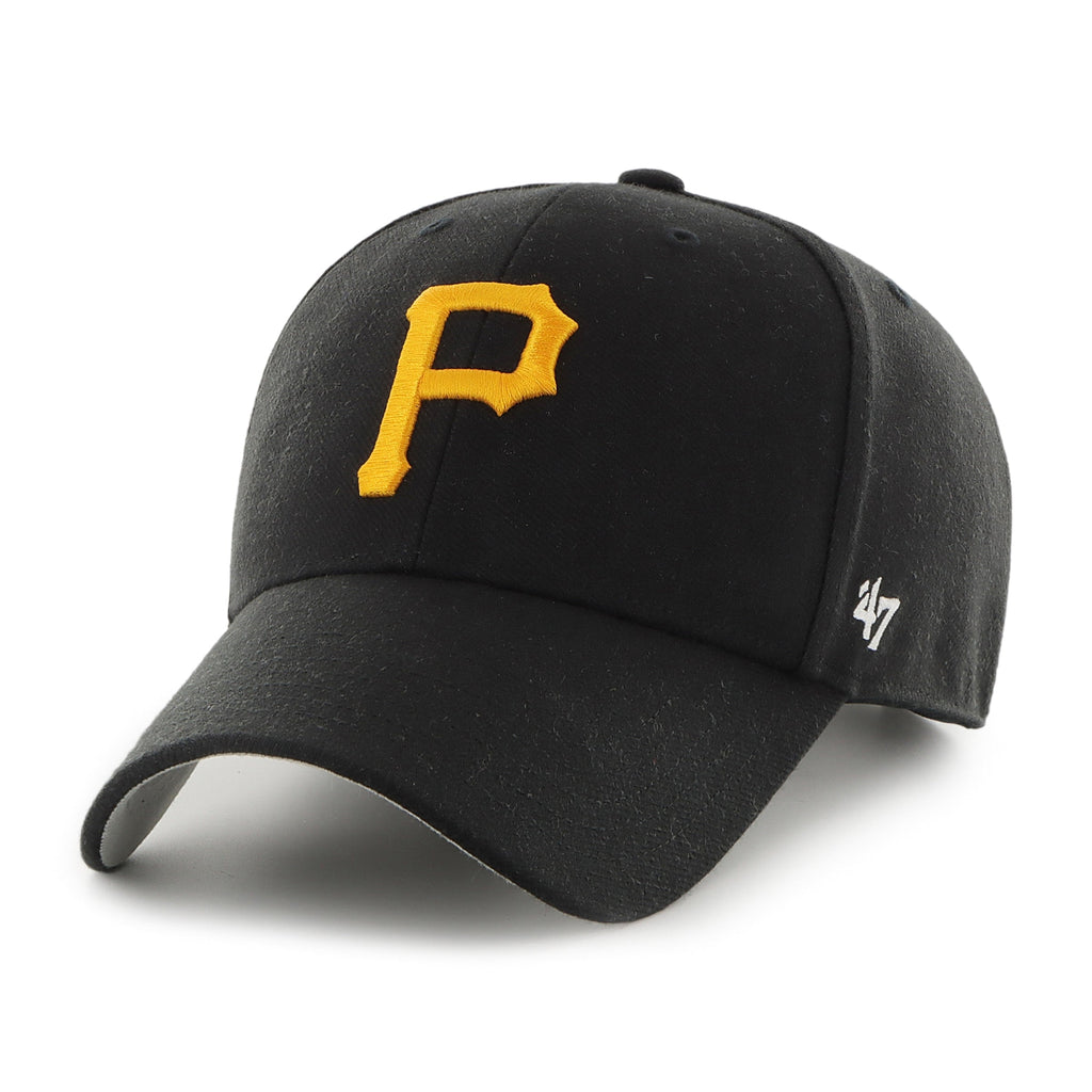Pittsburgh Pirates MLB 47 Brand Men Black 76th World Series MVP Sure Shot Snapback product image 3, provided for visual
