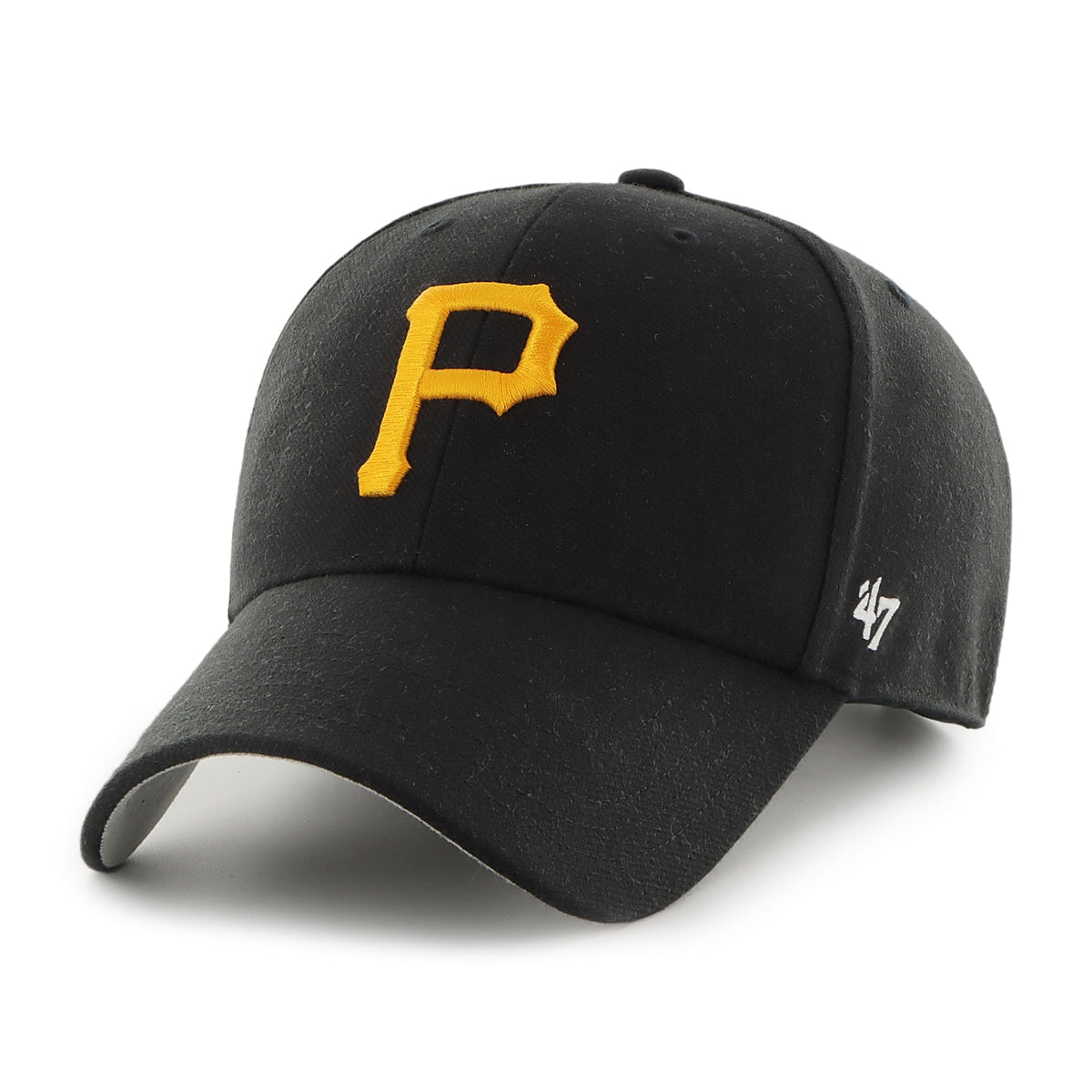 Pittsburgh Pirates MLB 47 Brand Men Black 76th World Series MVP Sure Shot Snapback product image 3, provided for visual