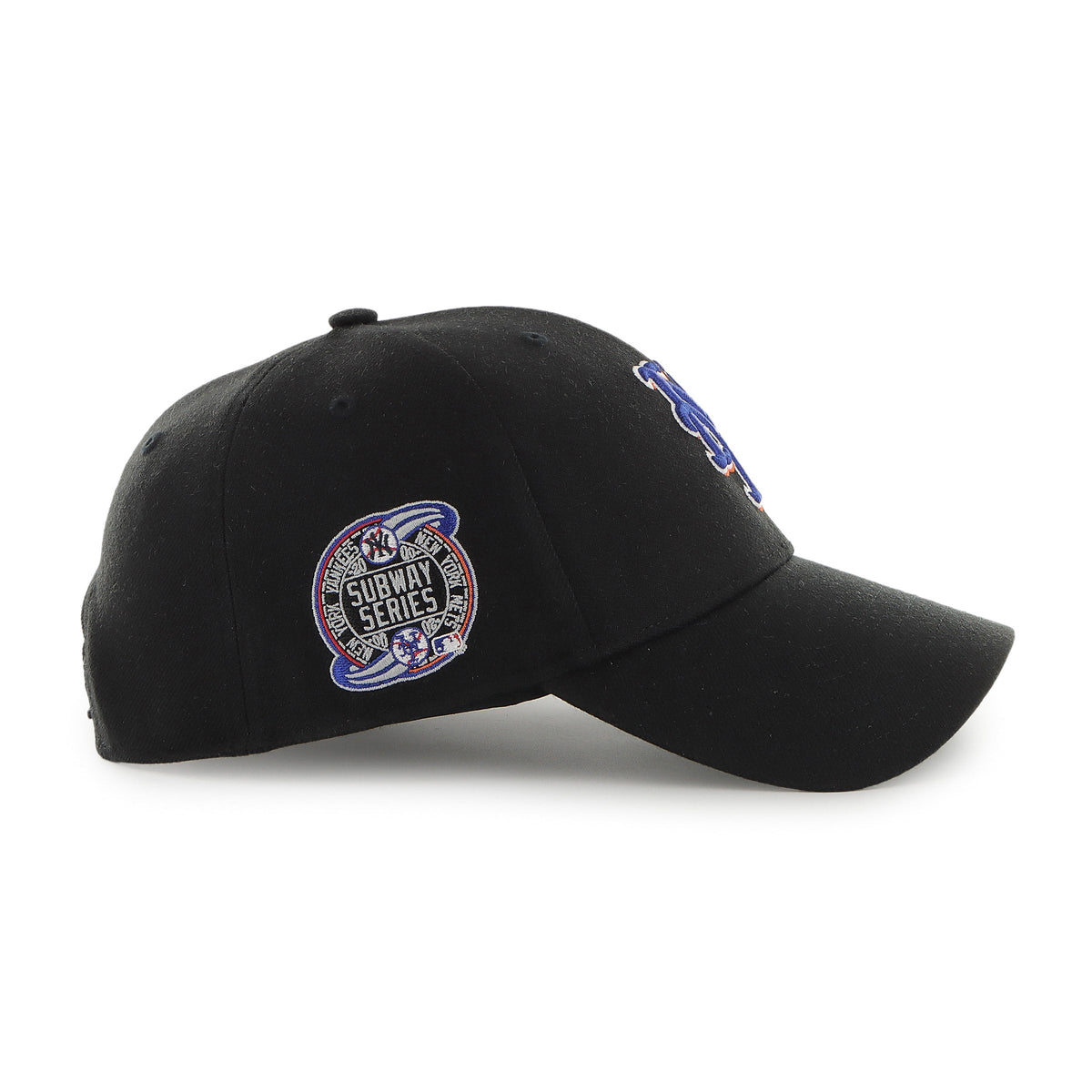 New York Mets MLB 47 Brand Men Black 2000 Subway Series MVP Sure Shot Snapback product image 4, provided for visual