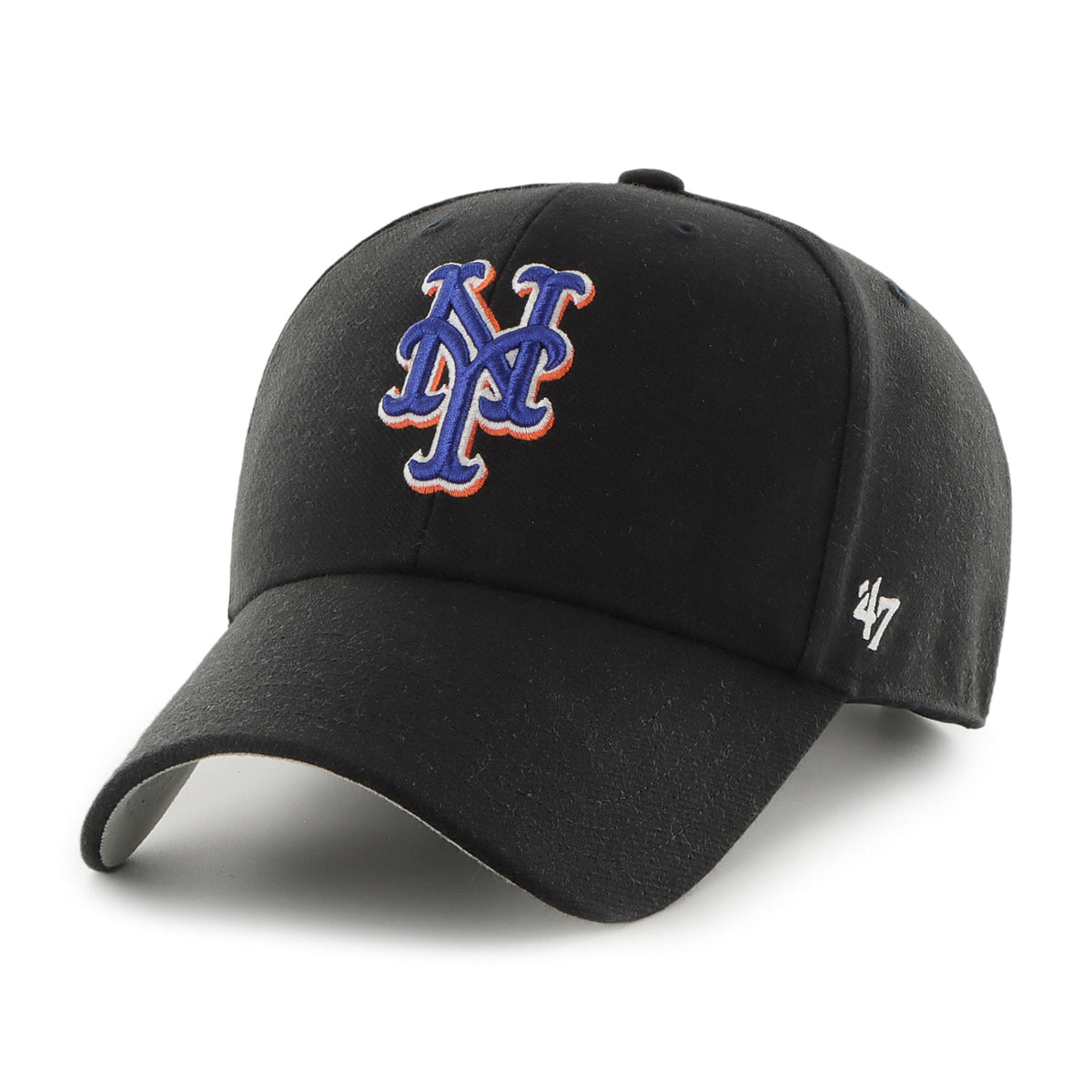 New York Mets MLB 47 Brand Men Black 2000 Subway Series MVP Sure Shot Snapback product image 3, provided for visual