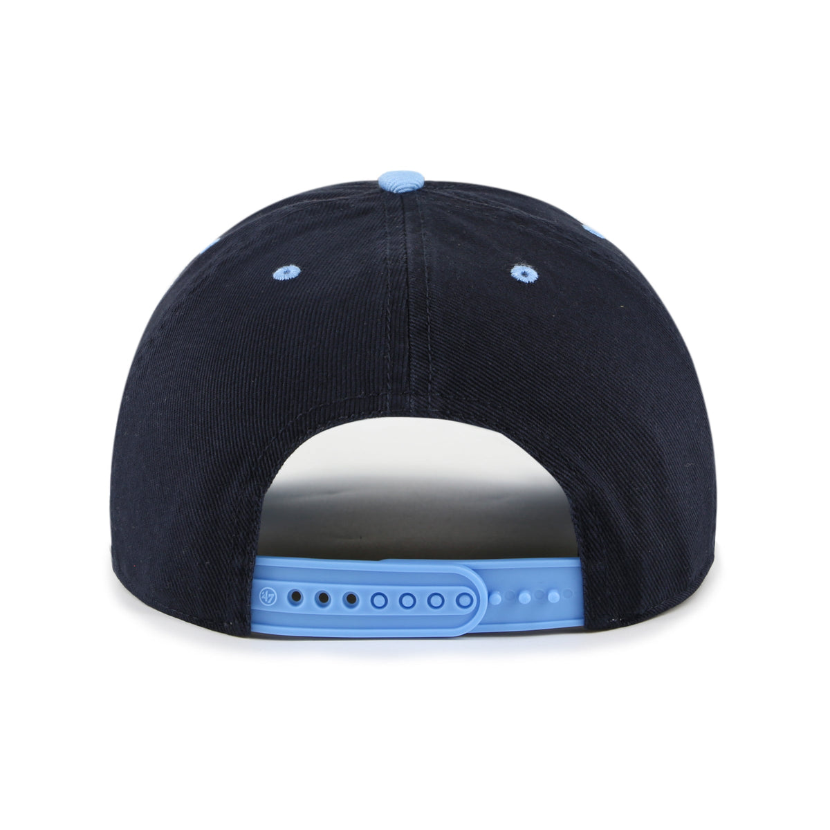 Toronto Blue Jays MLB 47 Brand Men Navy Double Header Baseline Hitch Snapback product image 2, provided for visual reference