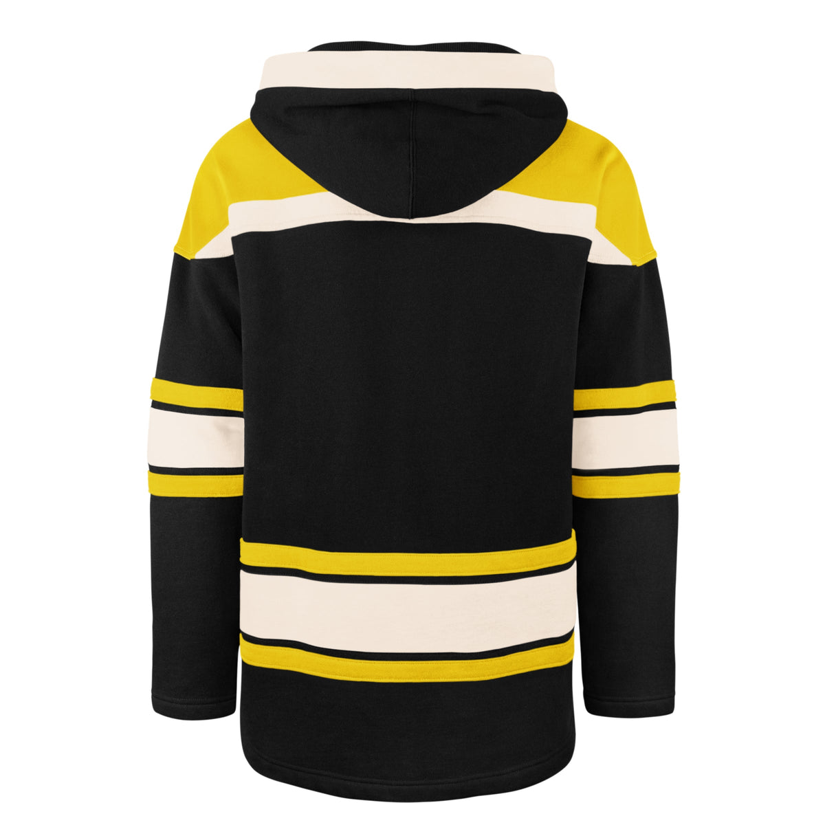 Pittsburgh Penguins NHL 47 Brand Men Black Heavyweight Lacer Hoodie product image 2, provided for visual reference and