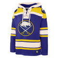 Buffalo Sabres NHL 47 Brand Men Royal Heavyweight Lacer Hoodie product image 1, provided for visual reference and product