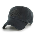 Hamilton Tiger-Cats CFL 47 Brand Men Black On Black Clean up Adjustable Hat product image 1, provided for visual reference