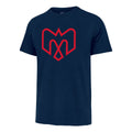 Montreal Alouettes CFL 47 Brand Men Navy Imprint Fan T-Shirt product image 1, provided for visual reference and product