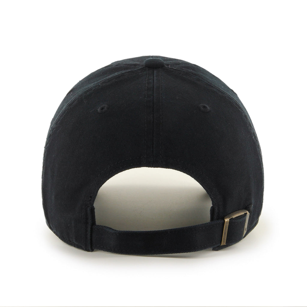 Las Vegas Raiders NFL 47 Brand Men Black On Black Clean up Adjustable Hat product image 2, provided for visual reference and