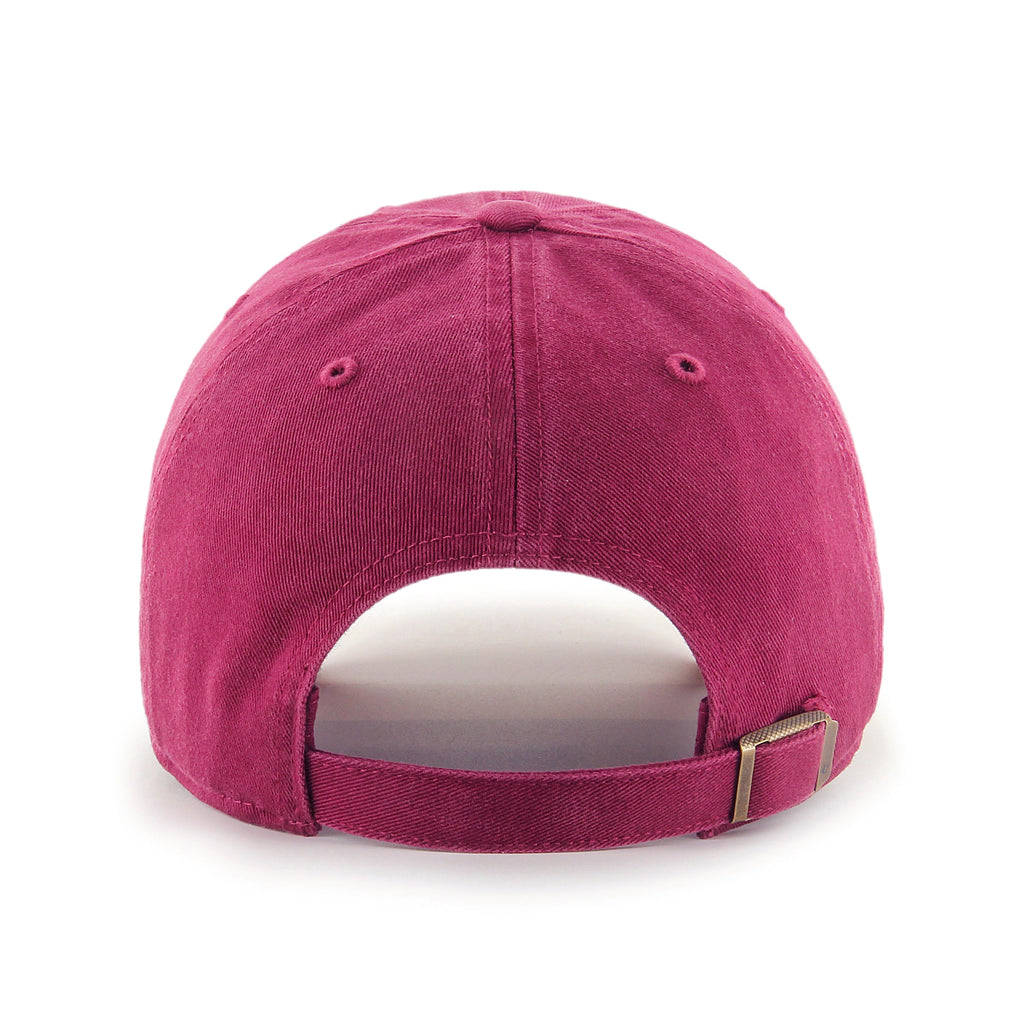 Washington Commanders NFL 47 Brand Men Burgundy Clean up Adjustable Hat product image 2, provided for visual reference and