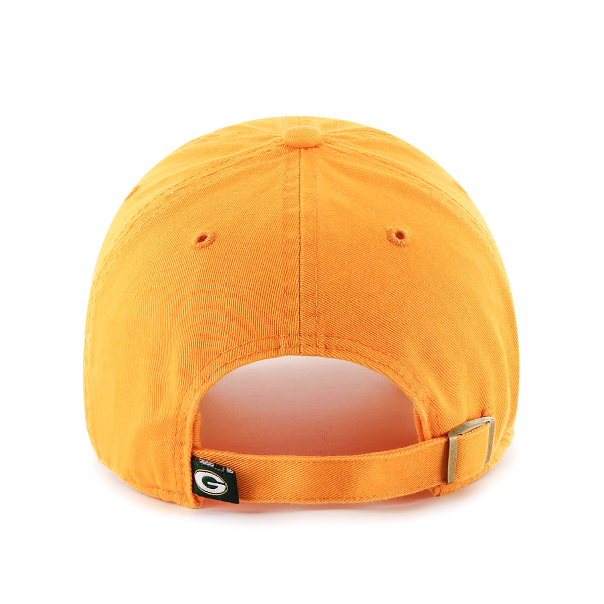 Green Bay Packers NFL 47 Brand Men Yellow Alternate Clean up Adjustable Hat product image 2, provided for visual reference