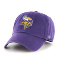 Minnesota Vikings NFL 47 Brand Men Purple Clean up Adjustable Hat product image 1, provided for visual reference and product