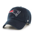 New England Patriots NFL 47 Brand Men Navy Clean up Adjustable Hat product image 1, provided for visual reference and