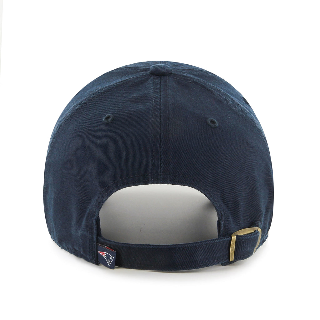 New England Patriots NFL 47 Brand Men Navy Clean up Adjustable Hat product image 2, provided for visual reference and