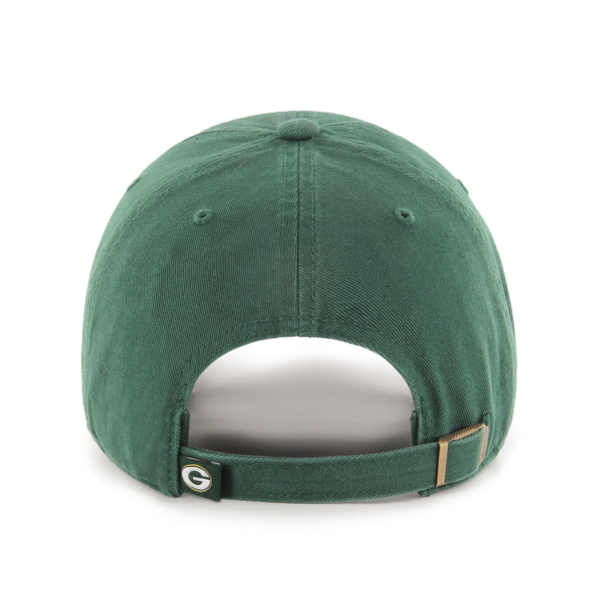 Green Bay Packers NFL 47 Brand Men Green Clean up Adjustable Hat product image 2, provided for visual reference and product