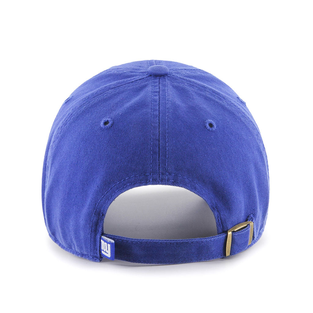 New York Giants NFL 47 Brand Men Royal Clean up Adjustable Hat product image 2, provided for visual reference and product