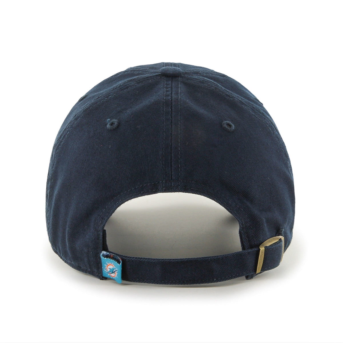 Miami Dolphins NFL 47 Brand Men Black Clean up Adjustable Hat product image 2, provided for visual reference and product