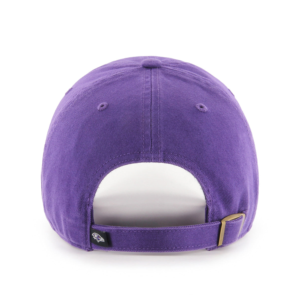 Baltimore Ravens NFL 47 Brand Men Purple Clean up Adjustable Hat product image 2, provided for visual reference and product