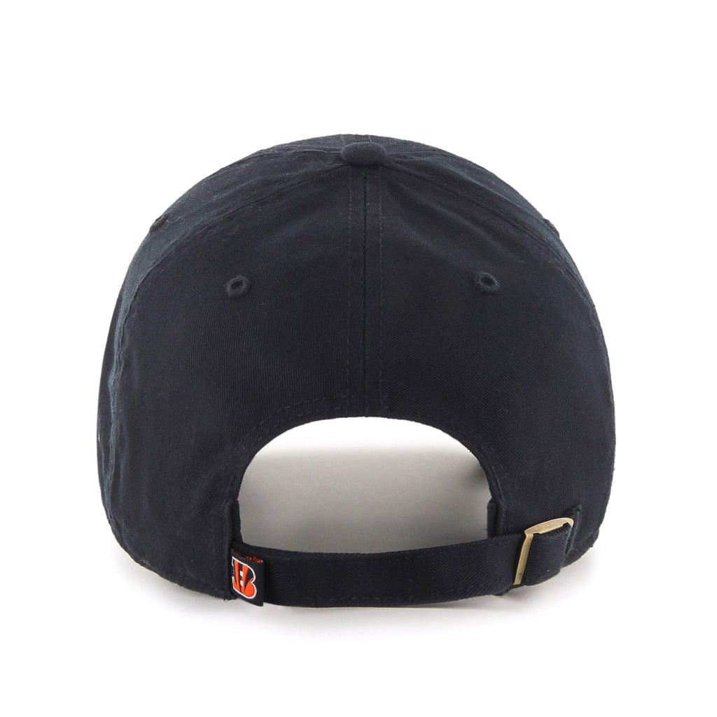 Cincinnati Bengals NFL 47 Brand Men Black Clean up Adjustable Hat product image 2, provided for visual reference and product