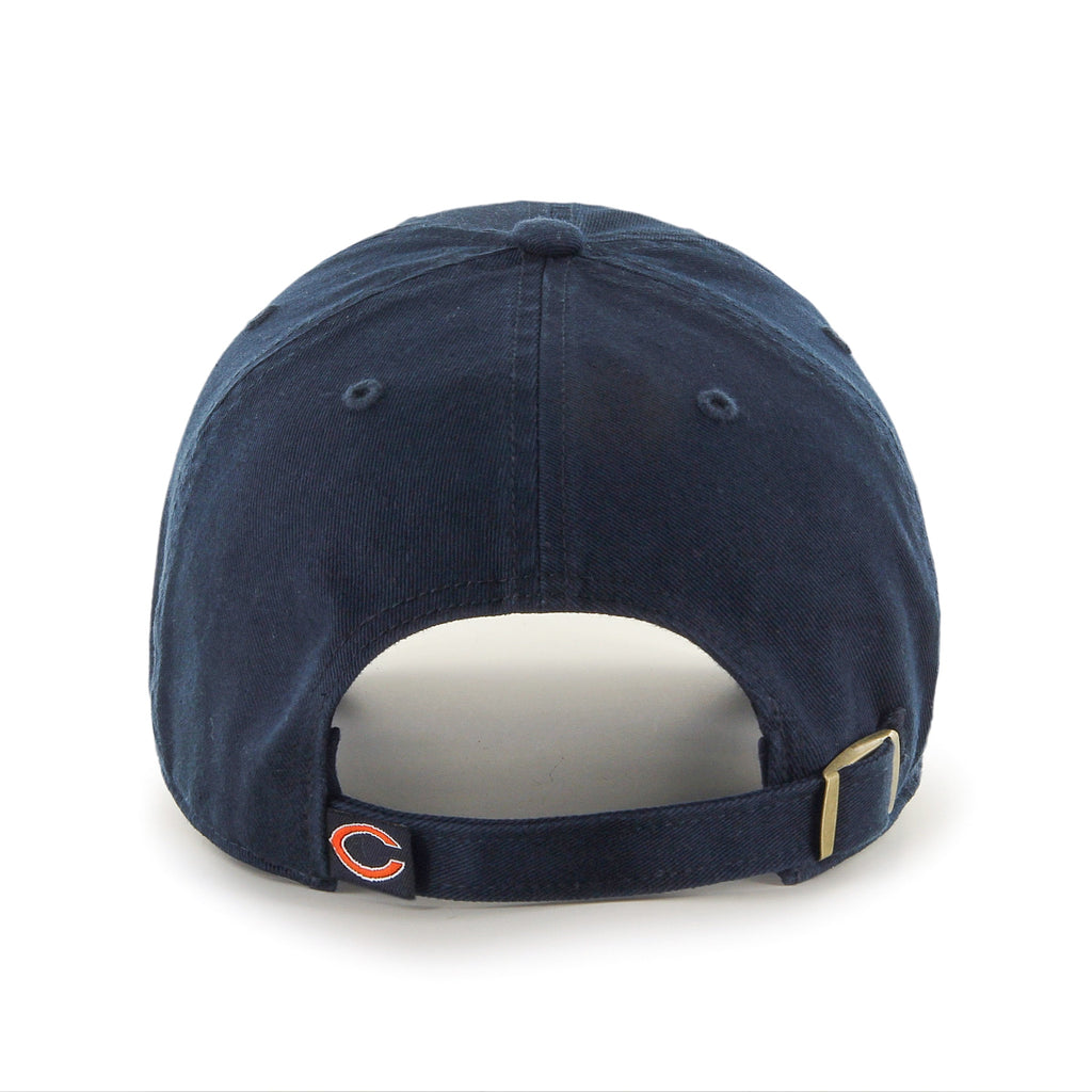 Chicago Bears NFL 47 Brand Men Navy Clean up Adjustable Hat product image 2, provided for visual reference and product