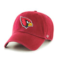 Arizona Cardinals NFL 47 Brand Men Cardinal Red Clean up Adjustable Hat product image 1, provided for visual reference and