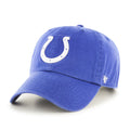 Indianapolis Colts NFL 47 Brand Men Royal Clean up Adjustable Hat product image 1, provided for visual reference and product