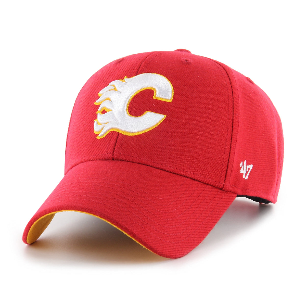 Calgary Flames NHL 47 Brand Men Red 1989 Stanley Cup Championship MVP Sure Shot Snapback product image 4, provided for