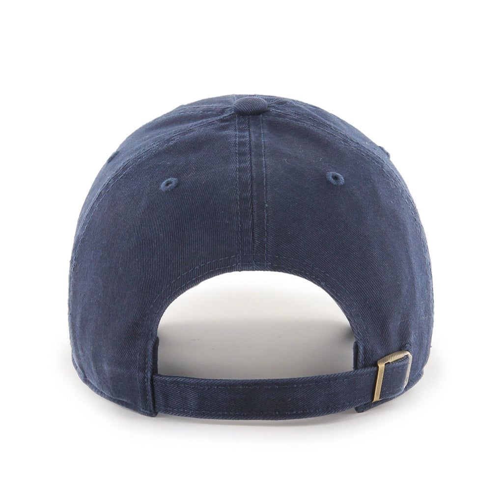 San Diego Padres MLB 47 Brand Men Navy Vintage Clean Up Adjustable Hat product image 2, provided for visual reference and