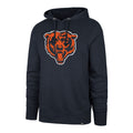 Chicago Bears NFL 47 Brand Men Navy Imprint Headline Pullover Hoodie product image 1, provided for visual reference and