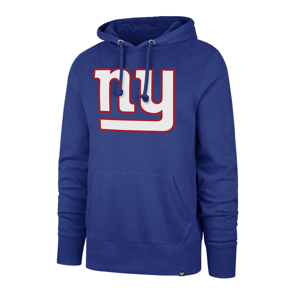 New York Giants NFL 47 Brand Men Royal Imprint Headline Pullover Hoodie product image 1, provided for visual reference and