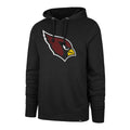 Arizona Cardinals NFL 47 Brand Men Black Imprint Headline Pullover Hoodie product image 1, provided for visual reference and