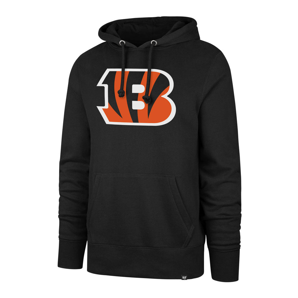 Cincinnati Bengals NFL 47 Brand Men Black Imprint Headline Pullover Hoodie product image 1, provided for visual reference