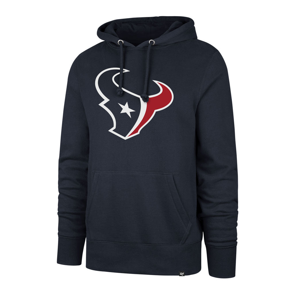 Houston Texans NFL 47 Brand Men Black Imprint Headline Pullover Hoodie product image 1, provided for visual reference and