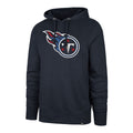Tennessee Titans NFL 47 Brand Men Navy Imprint Headline Pullover Hoodie product image 1, provided for visual reference and