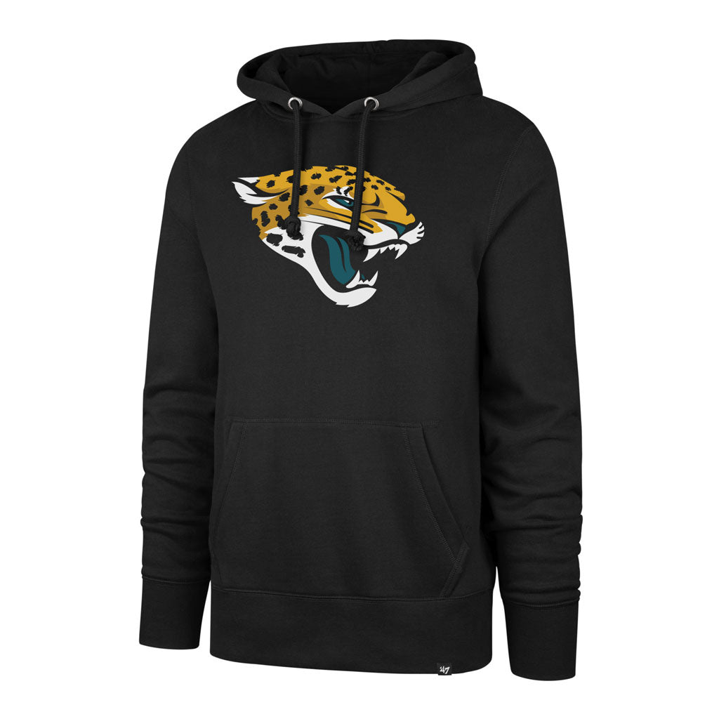 Jacksonville Jaguars NFL 47 Brand Men Navy Imprint Headline Pullover Hoodie product image 1, provided for visual reference